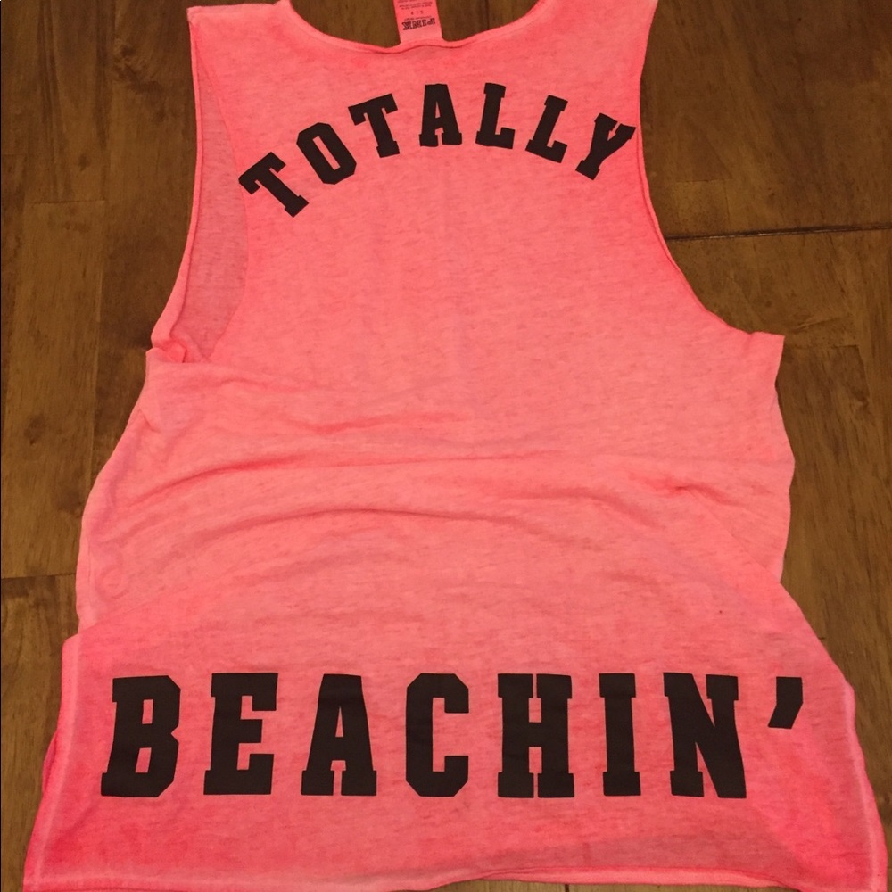 PINK muscle shirt